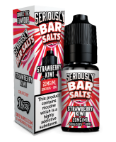 Doozy Vape Seriously Bar Salts - 10ml Nic Salt E-Liquid - Strawberry Kiwi